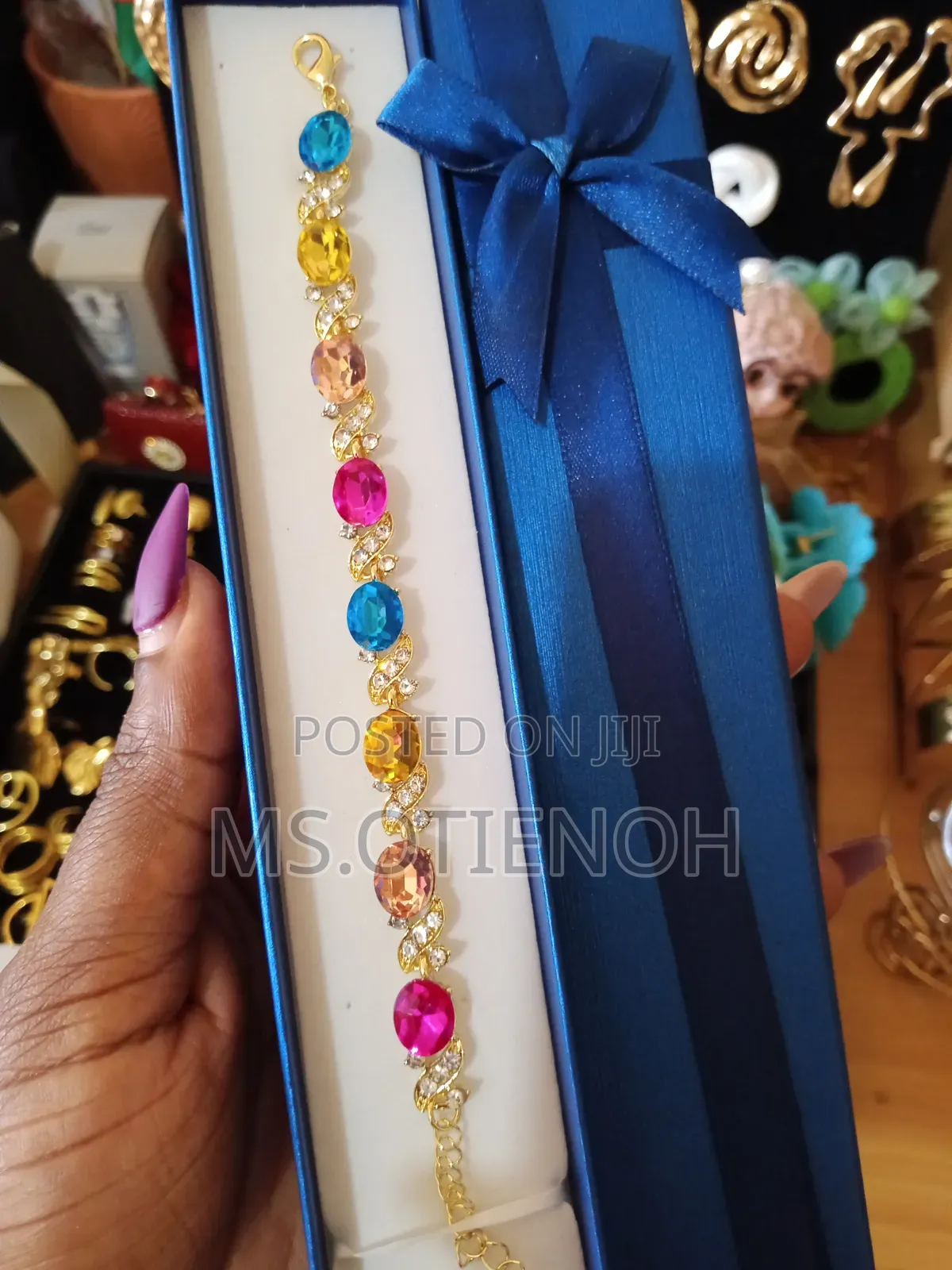 Colourful Multi-Stone Bracelet
