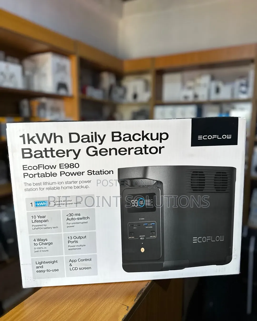 Ecoflow Ef980-Uk Portable Power Station (Ef-Rv-H08-1)