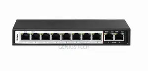 D-Link DGS-F1010p 10-Port Gigabit Poe Switch