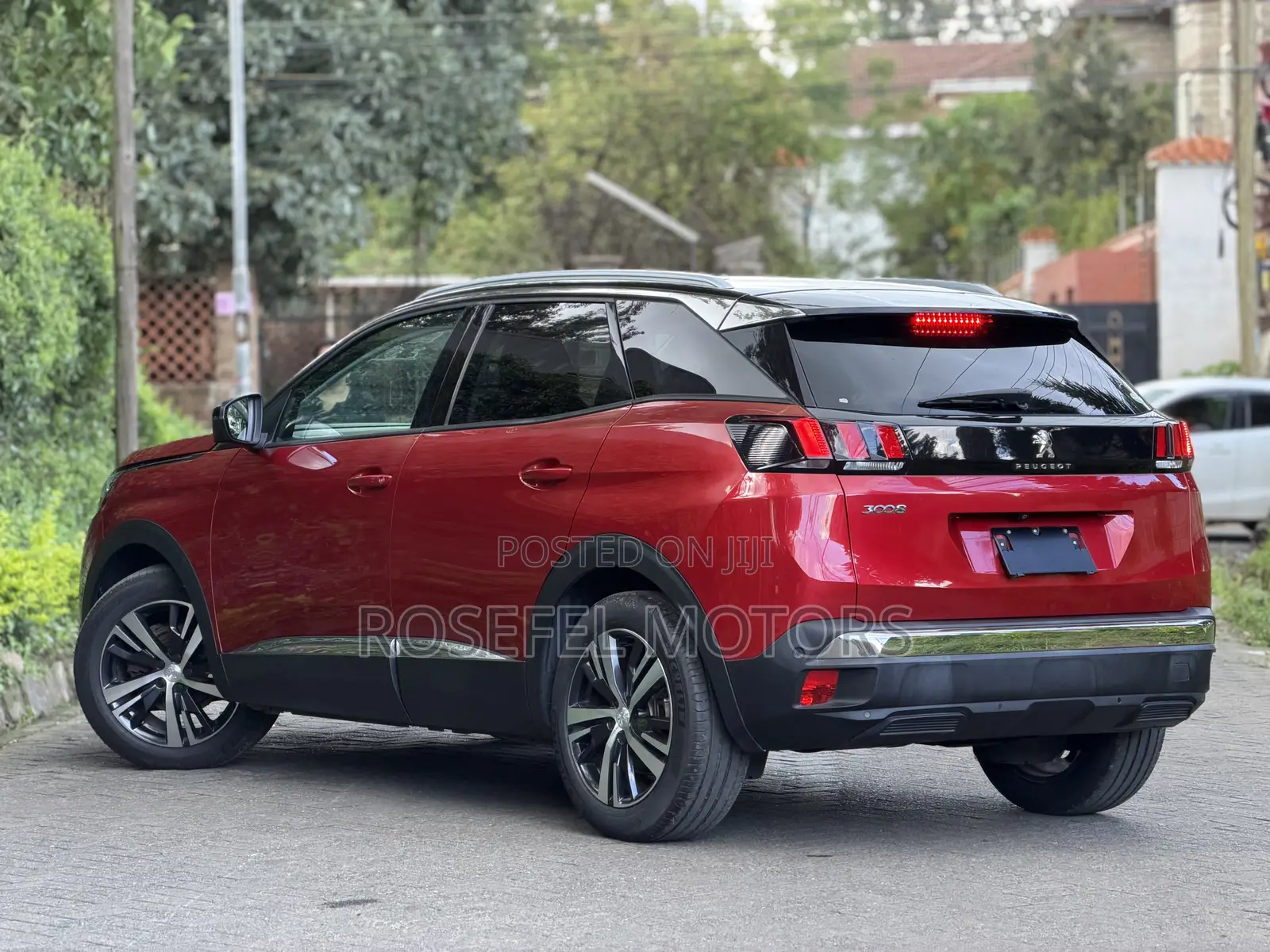 Peugeot 3008 2019 Red