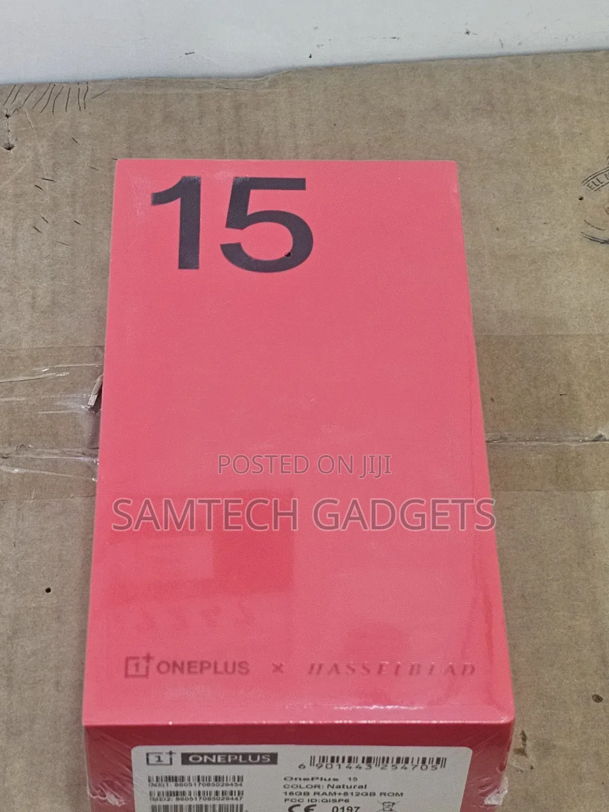 New OnePlus 15 512 GB Silver
