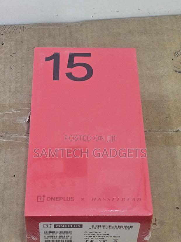 New OnePlus 15 512 GB Silver