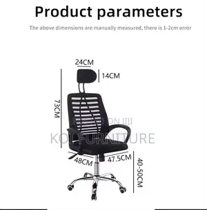 Office Chairs; Ergonomic Office Headrest Chair With Liftable Height