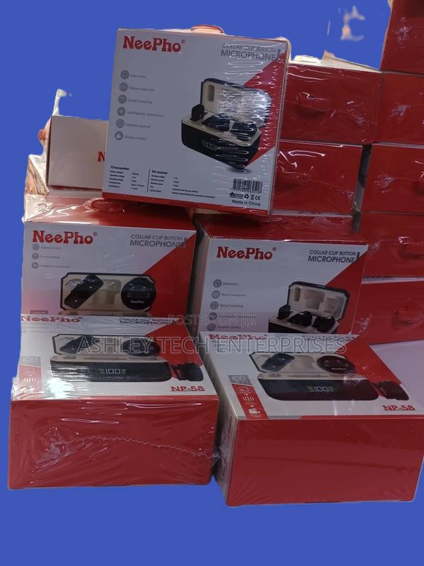 Neephoo Wireless Microphone – Clear Sound Recording System