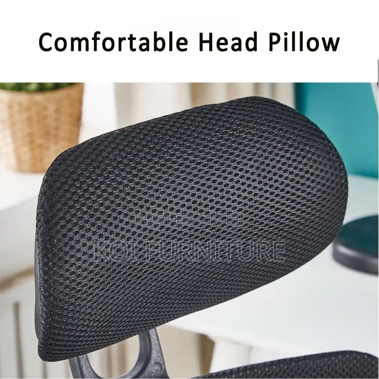 Office Chairs; Ergonomic Office Headrest Chair With Liftable Height