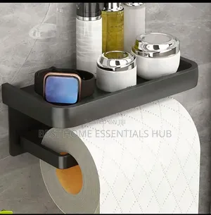 Metallic Toilet Tissue/Paper Holder