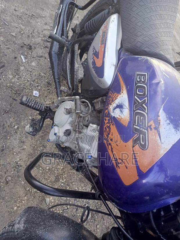 Bajaj Boxer 125 2019 Blue - thumbnail 2