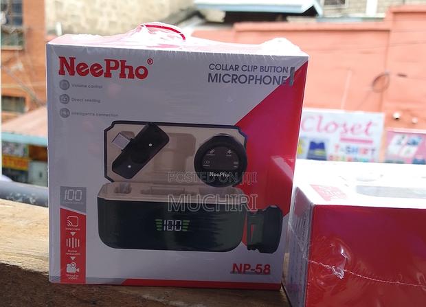 High Quality Neepho Np-58 Dual Wireless Type-C iPhone Microphone
