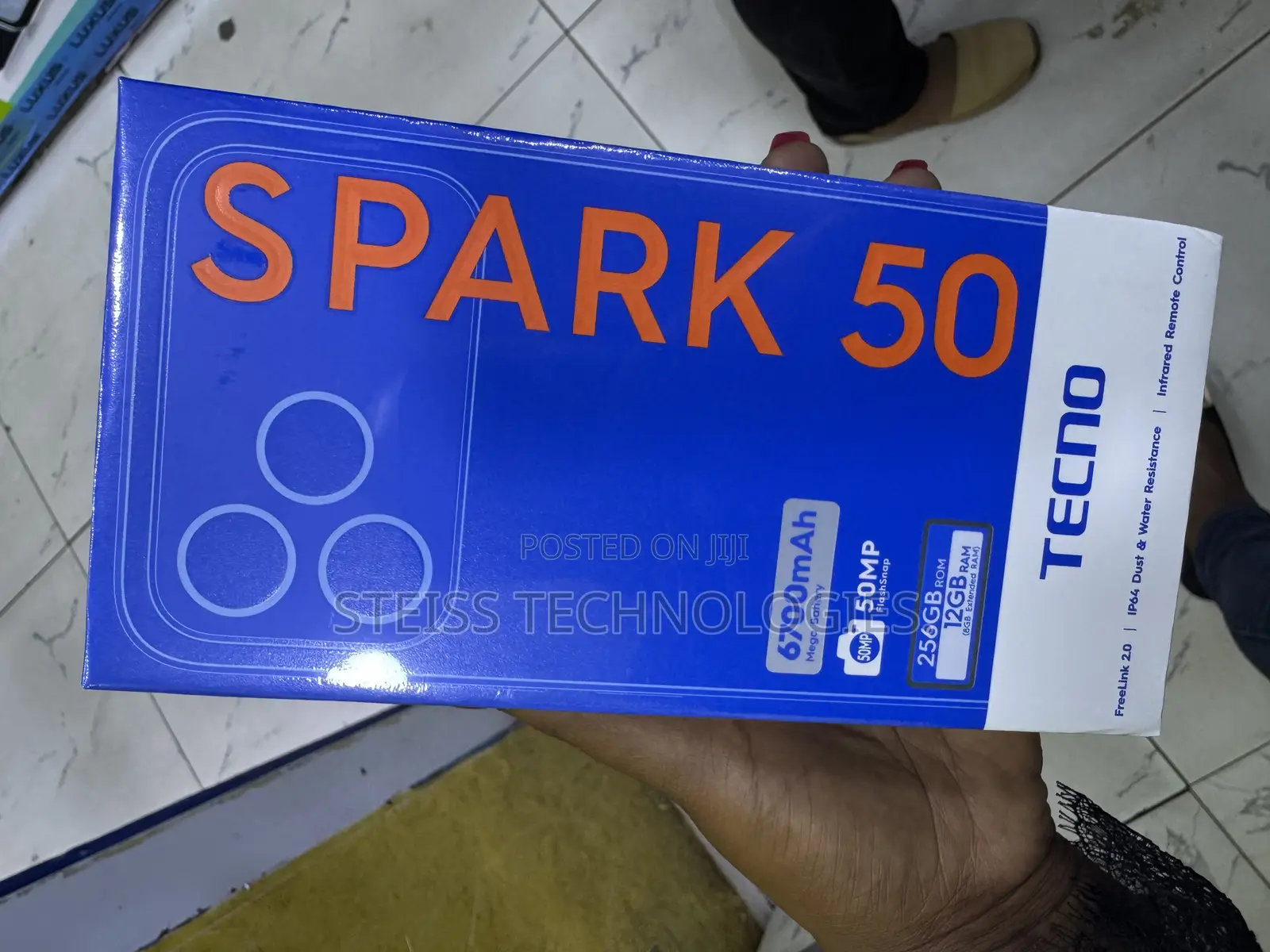 New Tecno Spark 16 GB Black