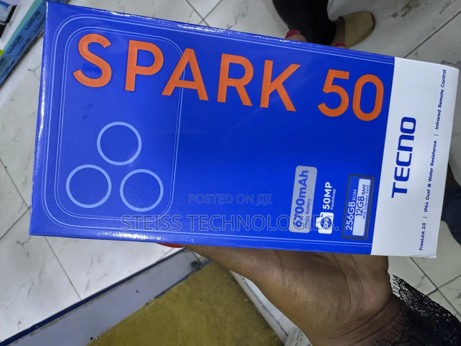 New Tecno Spark 16 GB Black