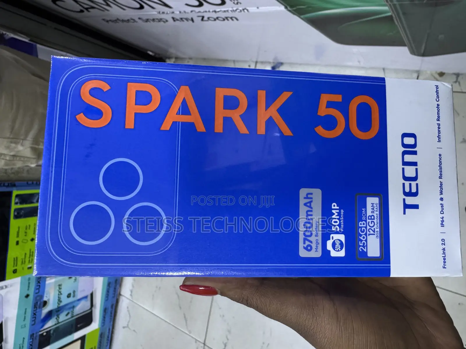 New Tecno Spark 16 GB Black