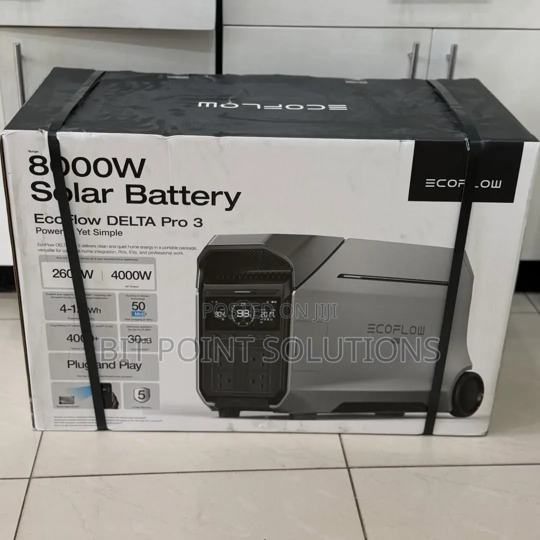 Ecoflow Delta 3 Pro Uk Power Station (Efd521-Uk)