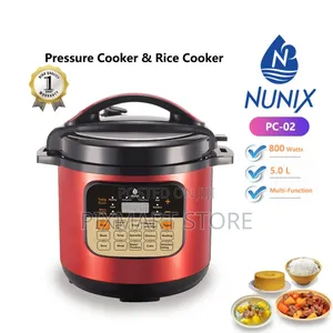 Nunix 5l Electric Pressure Cooker Pc-02 – Smart Easy Cooking
