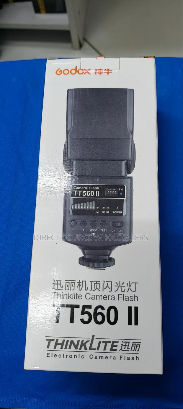 Godox Tt560 Flash – Powerful Speedlite For Canon, Nikon Sony - thumbnail 2
