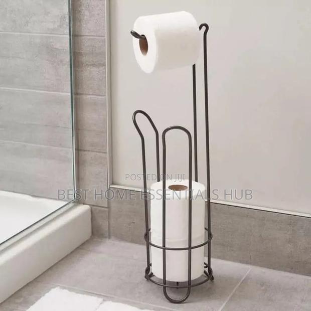 *Stainless Steel Free Standing Tissue Holder*