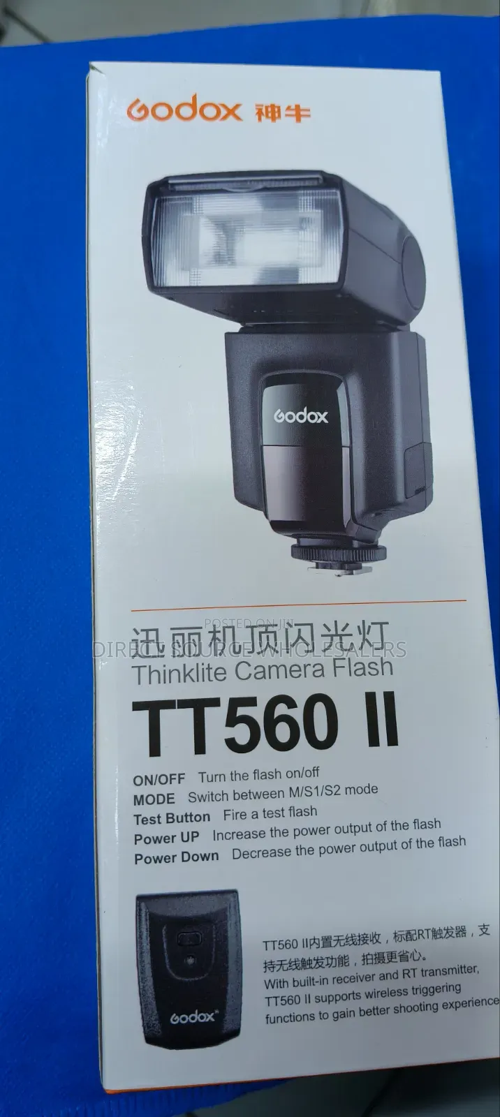 Godox Tt560 Flash – Portable Dslr Speedlite