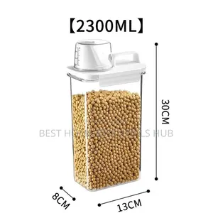 2.3l Acrylic Airtight Cereal Storage Container