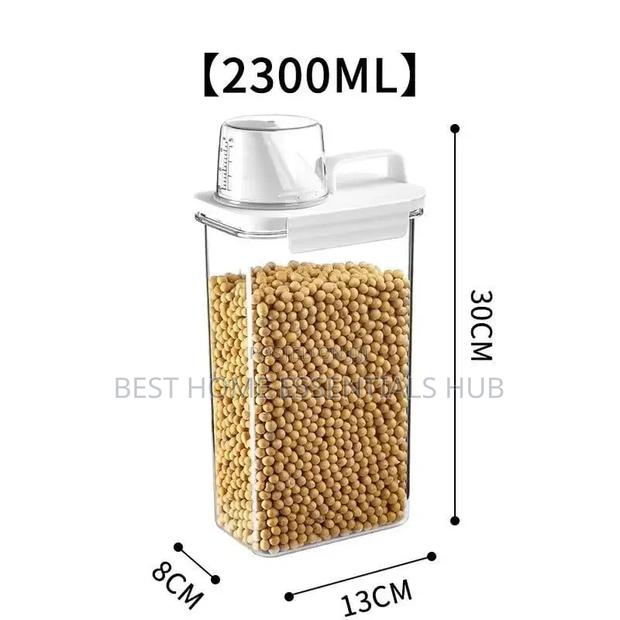 2.3l Acrylic Airtight Cereal Storage Container - thumbnail 4