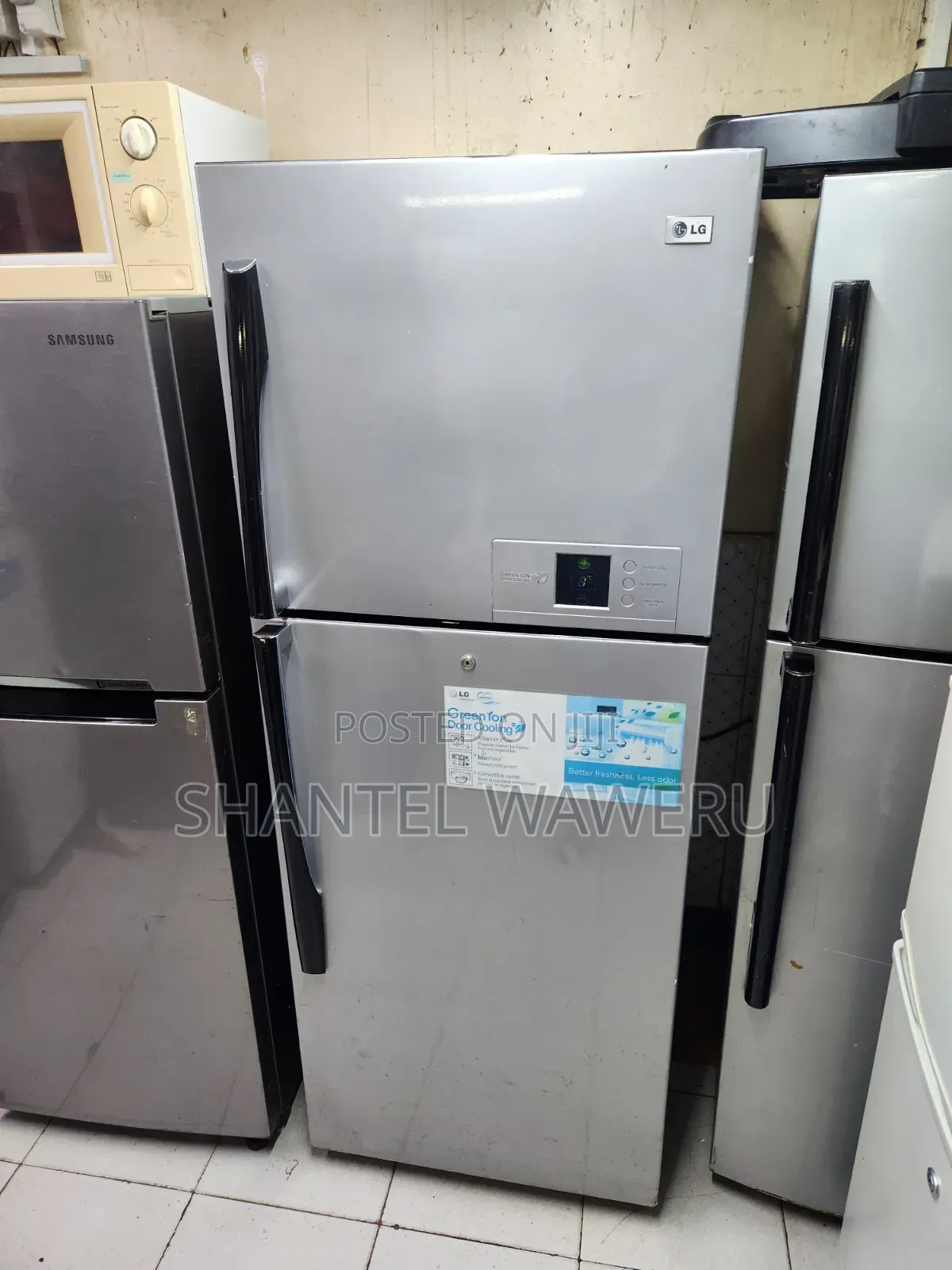 Double Door Fridge Lg 350litres/Silver