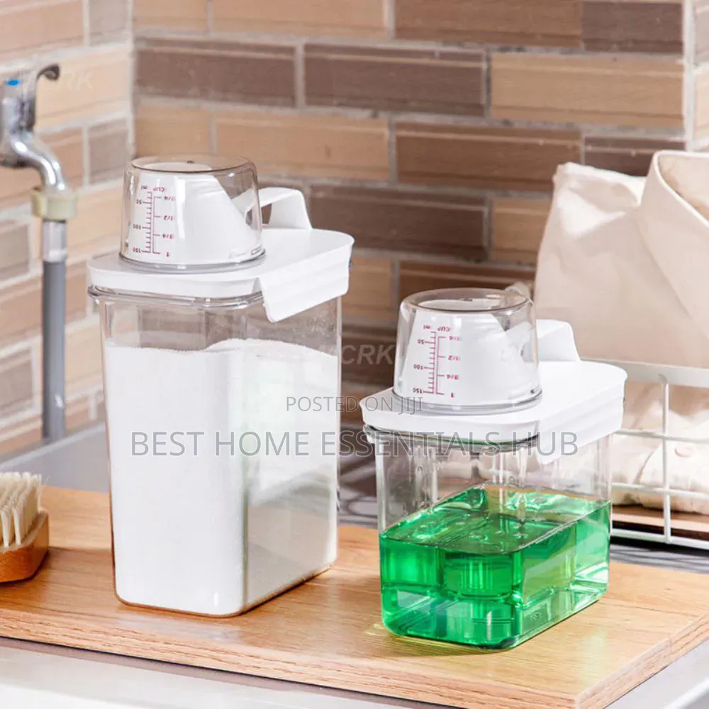 2300ml Acrylic Laundry Detergent Storage Container