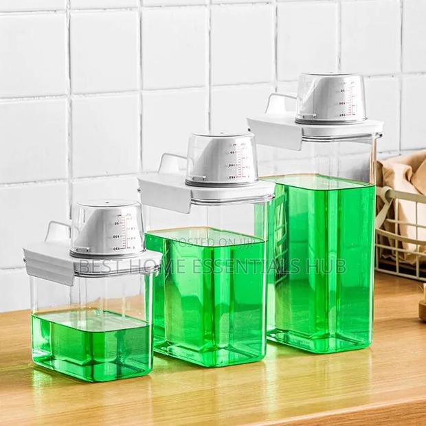2300ml Acrylic Laundry Detergent Storage Container - thumbnail 4