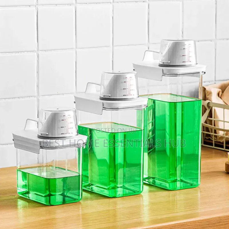 2300ml Acrylic Laundry Detergent Storage Container