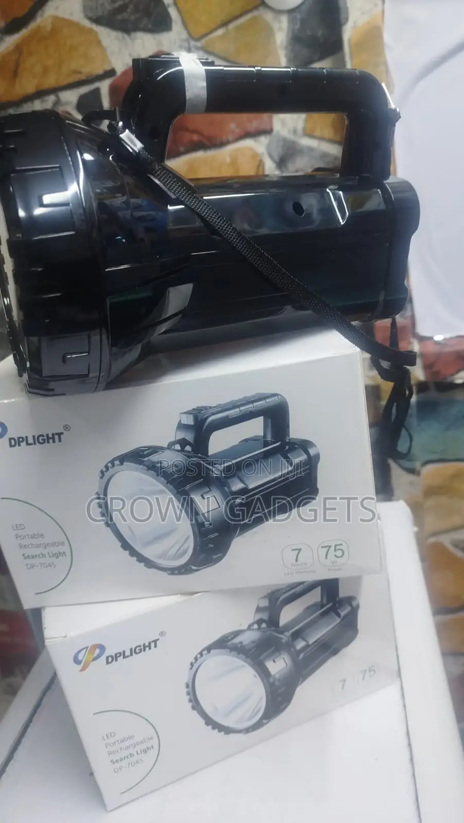 Dp Light Dp-7045 Rechargeable Led Searchlight 2800mah