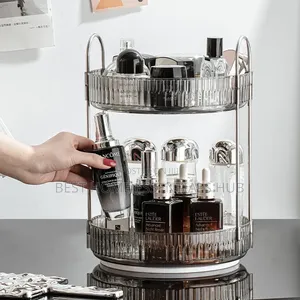 *360 Degree 2 Tier Rotating Makeup/Cosmetic Organizer.
