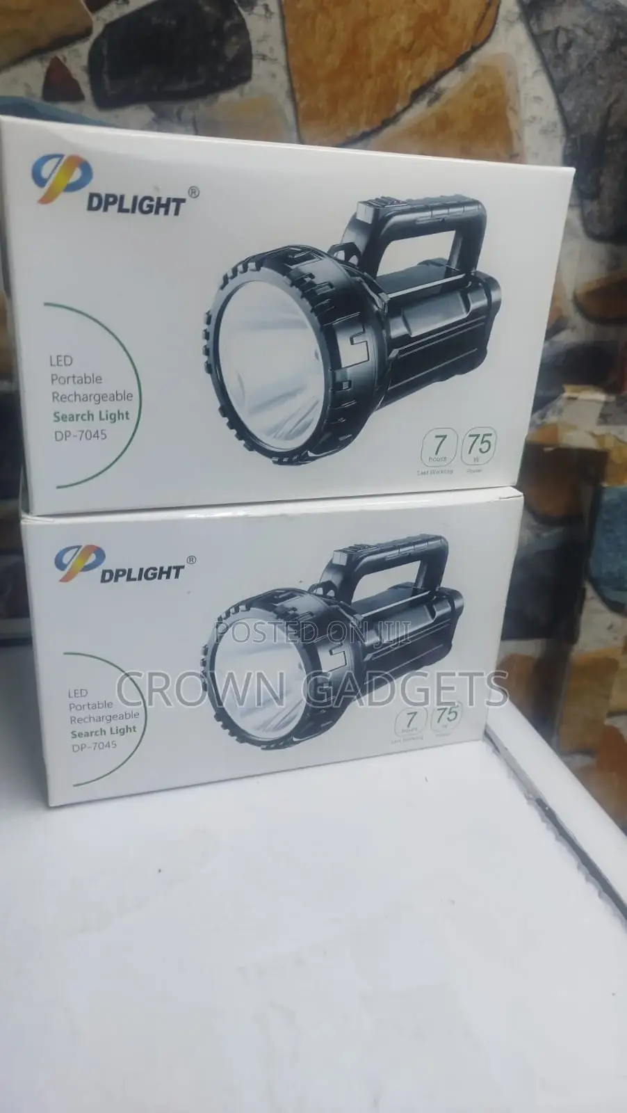 Dplight Dp-7045 Rechargeable Torch Camping Search Light