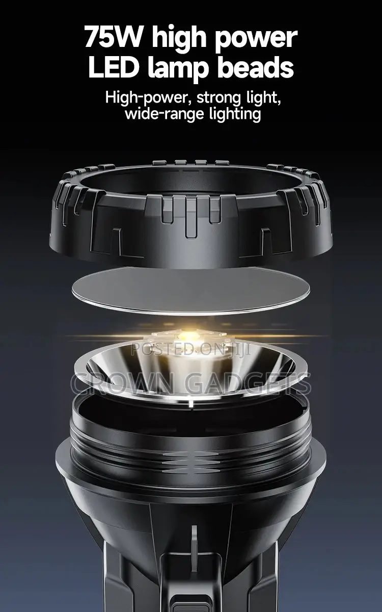 Dp Light 7045 Led Searchlight High Power Outdoor Torch
