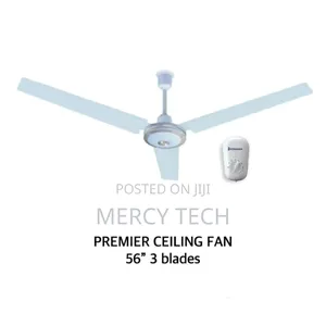 Premier Ceiling Fan – 56" 3 Blades