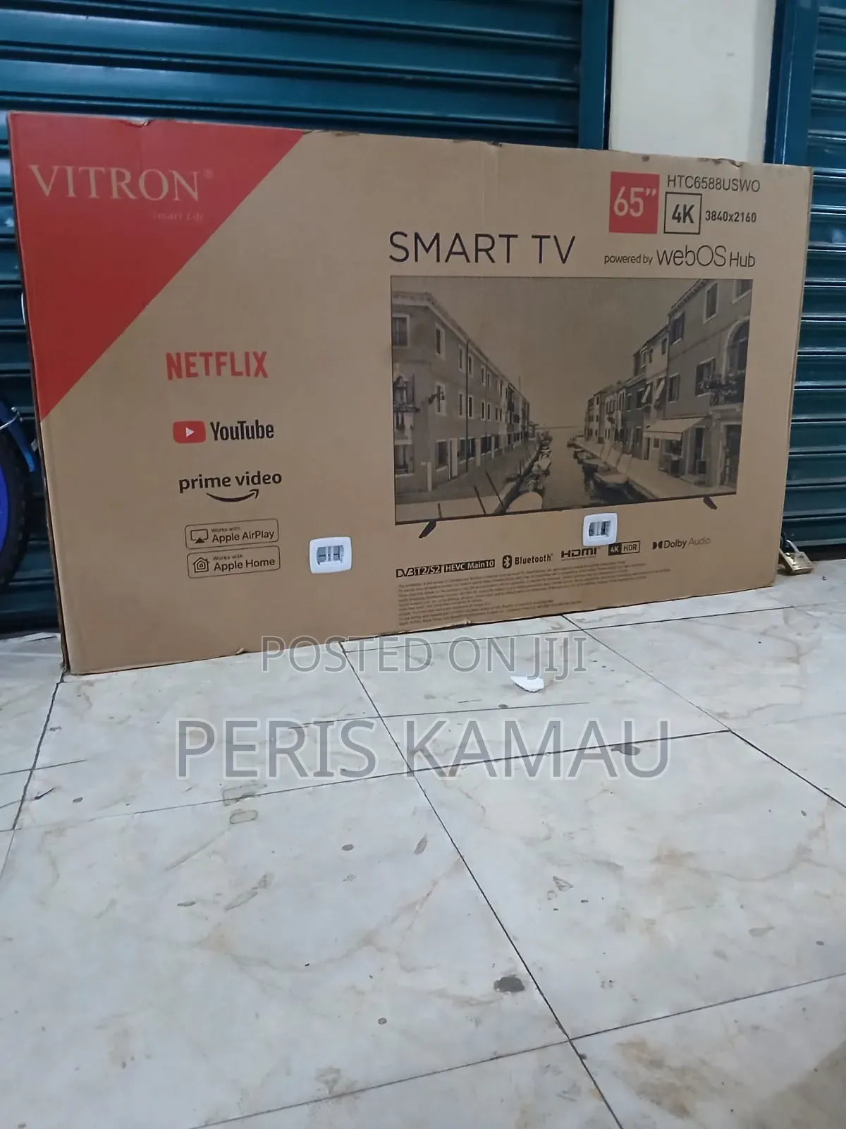 Vitron 65inches Smart Android Webostv Frameless Tv With Bluetooth