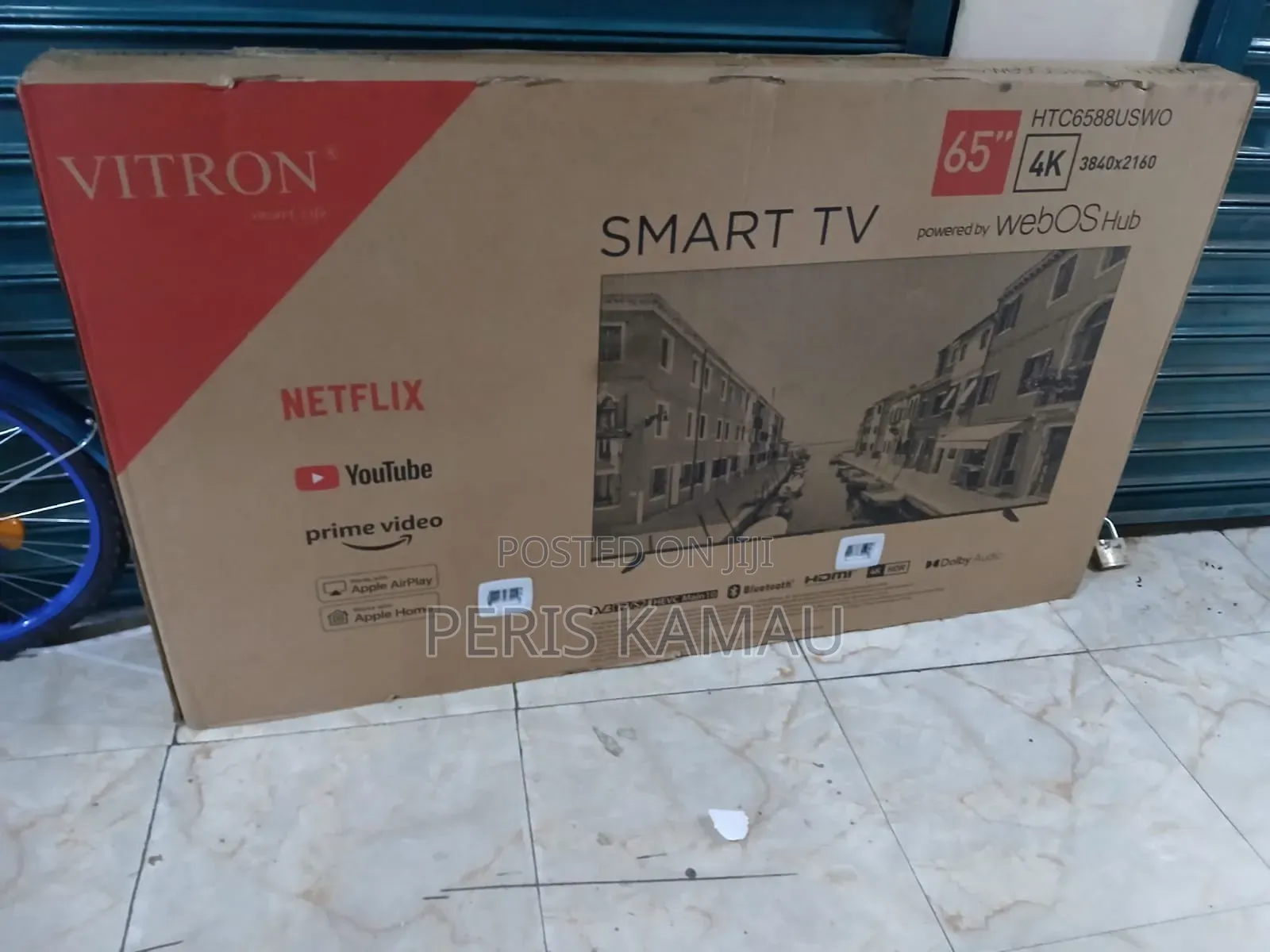 Vitron 65inches Smart Android Webostv Frameless Tv With Bluetooth