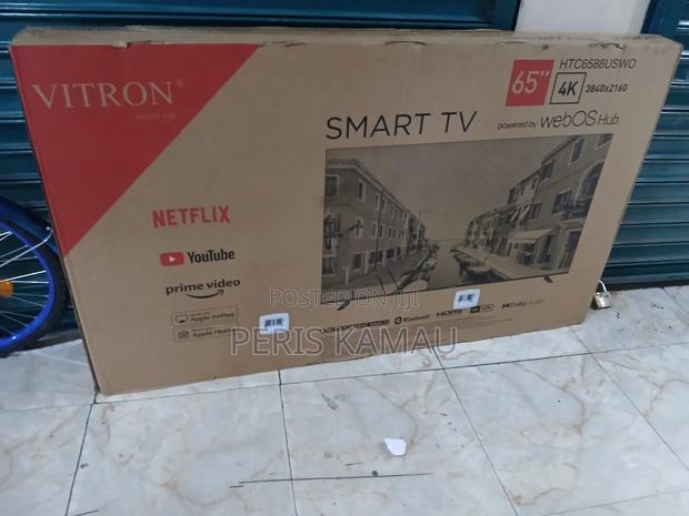 Vitron 65inches Smart Android Webostv Frameless Tv With Bluetooth - thumbnail 2