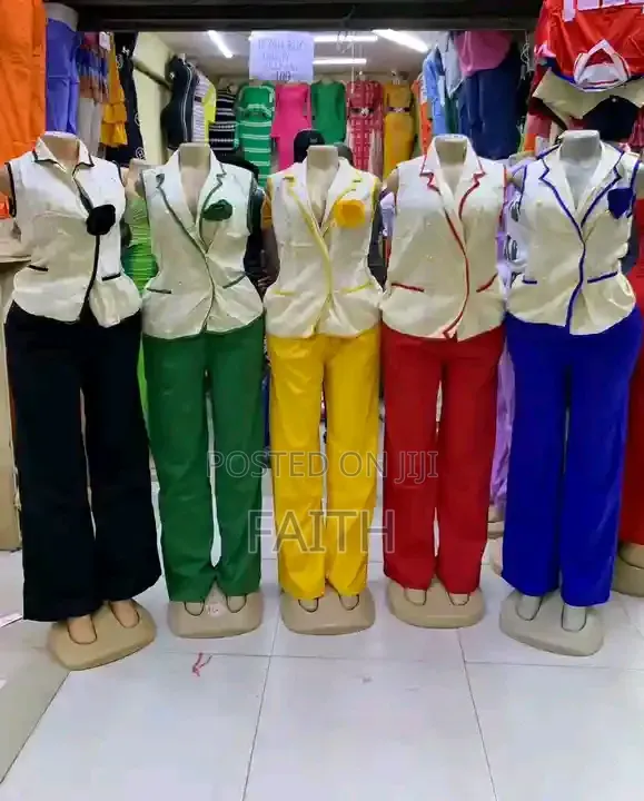 Sleeveless Blazers Set