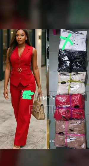 Sleeveless Blazers Set