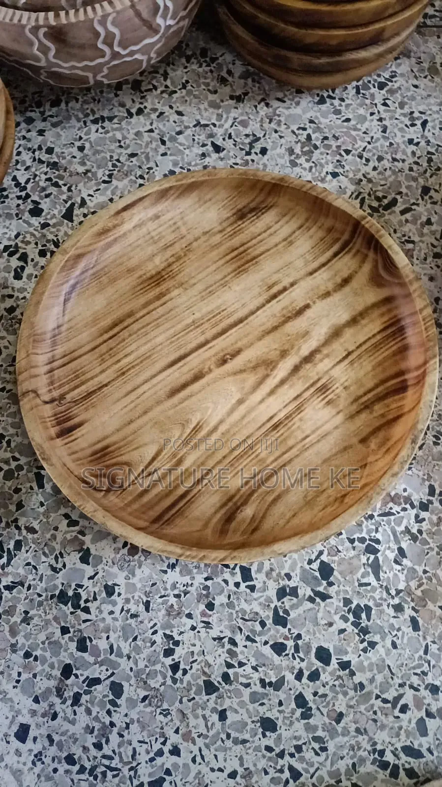 Wooden Serving Plates