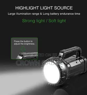 Dp Light 7045 Led Search Light 2800mah Long Range