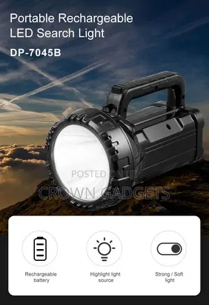 Dp-7045 Portable Led Searchlight Camping Outdoor Light