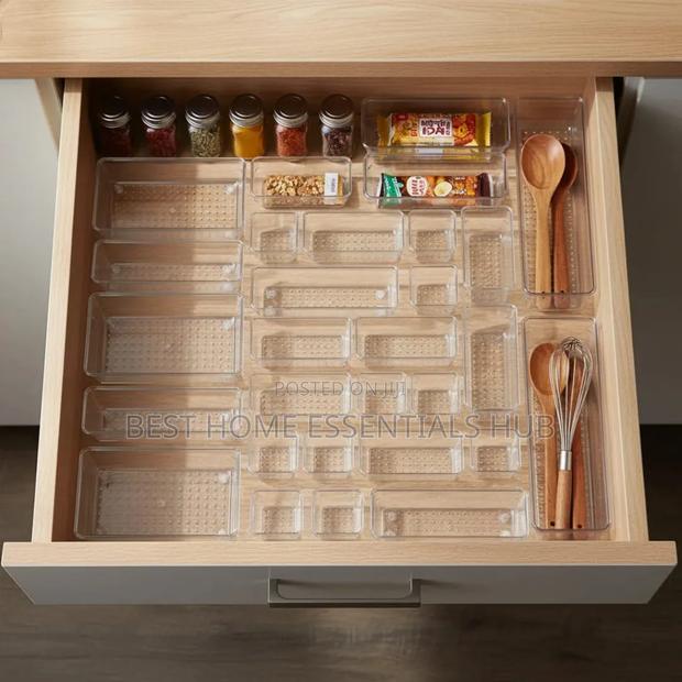 25pcs Set Drawer Organizers /Cosmetic Makeup Organizer - thumbnail 4