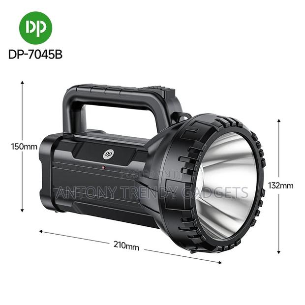Dp-7045 Led Rechargeable Search Light, Dp Light Camping Outdoor