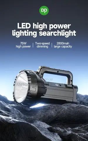 Dp Light Dp-7045 Led Searchlight Rechargeable 2800mah