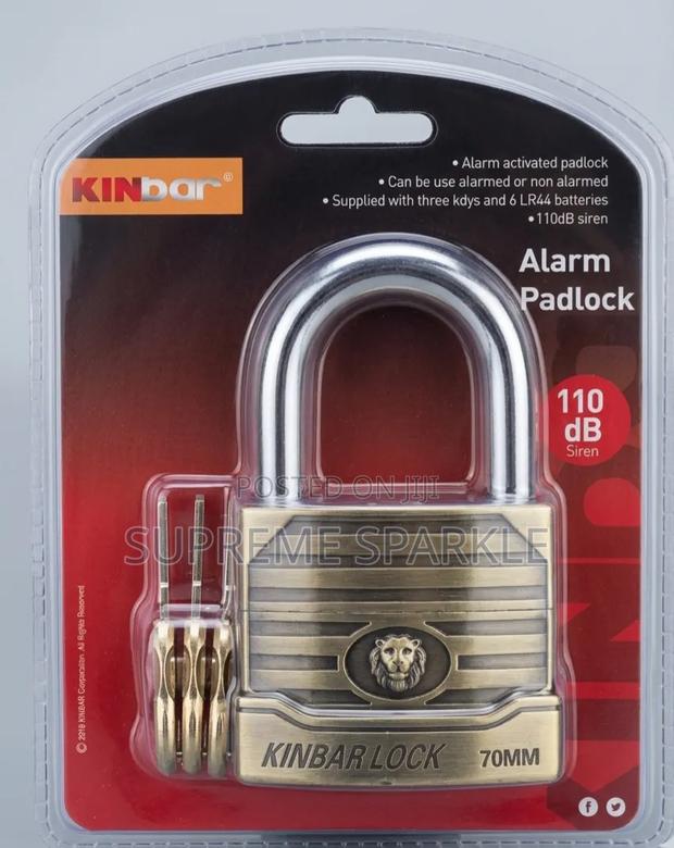 Kinbar 70mm Alarm Padlock
