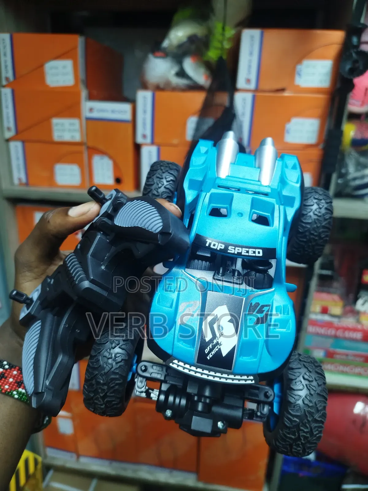 Remote Control Monster Truck Toy Car Rechargeable