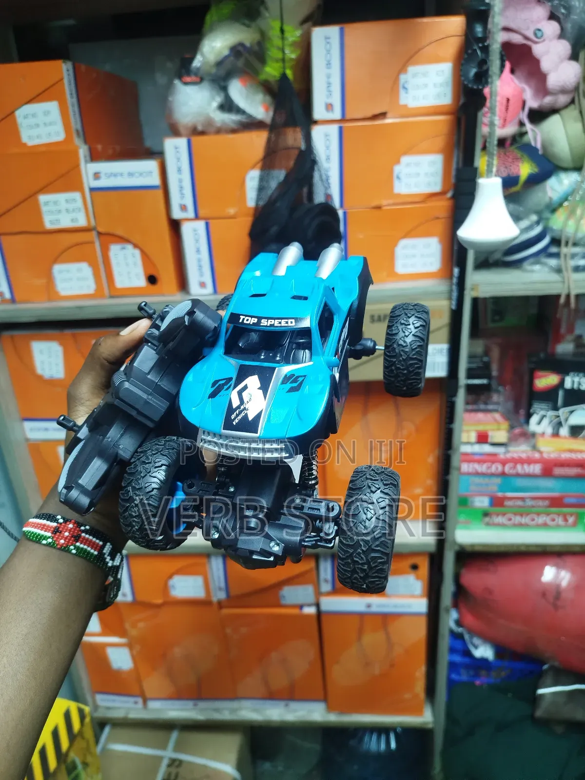 Remote Control Monster Truck Toy Car Rechargeable