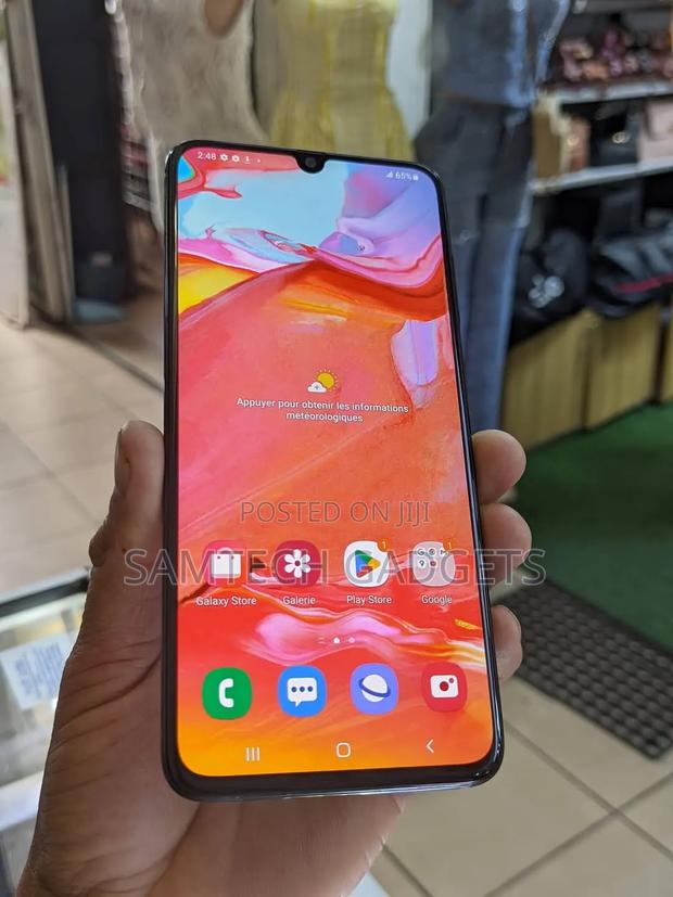 Samsung Galaxy A70 128 GB Black - thumbnail 2