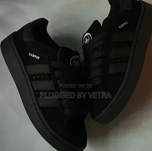 Adidas Campus All Black Shoes/Sneakers.