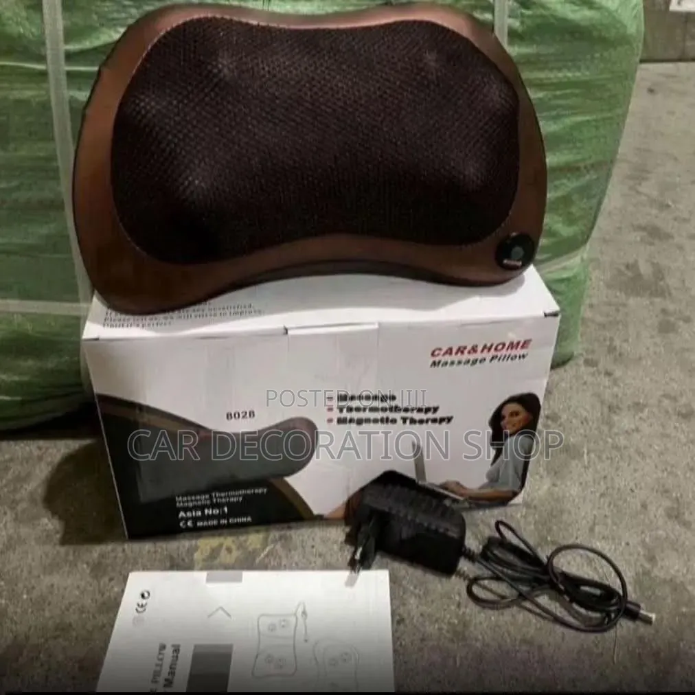 Electric Car/Home Massage Pillow for Neck,Back, Shoulder Massage