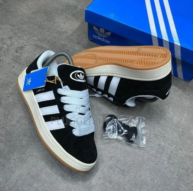 Adidas Unisex Sneakers in "Black Brown and White Colourway"