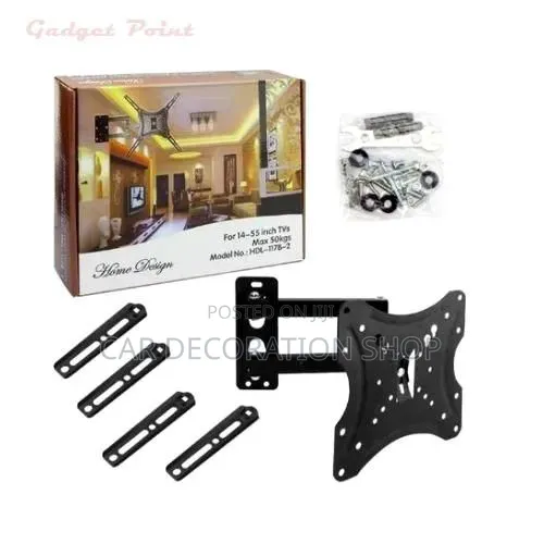 14_55" 50kg Tv Full Range Motion Swivel Away From The Wall